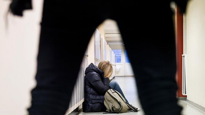 Telediario 1 - Violencia instituto de Sabadell