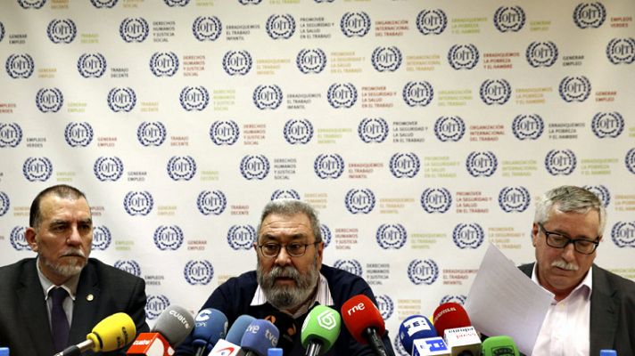 La tarde en 24h - CC.OO. y UGT reclaman ante la OIT por el SMI
