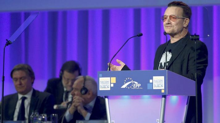 Bono pìde apoyo de la UE para España