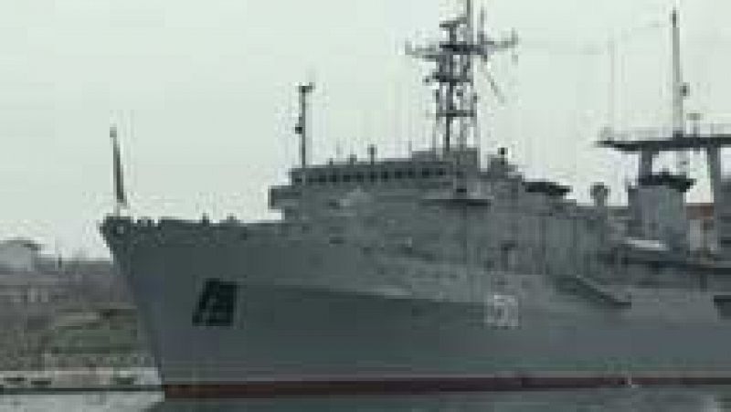 Bloqueo de la bahía de Sebastopol por la Armada de Rusia 