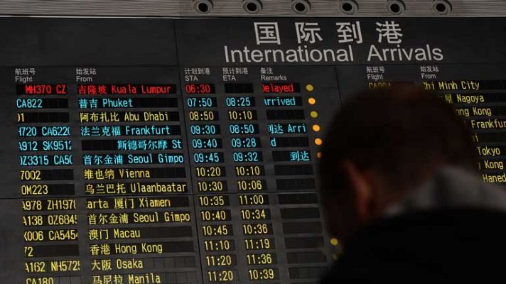 Telediario 1 - Sin noticias del Boeing 777