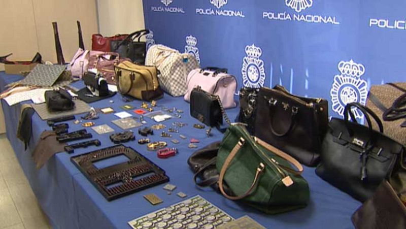 Operación policial contra la falsificación y la piratería