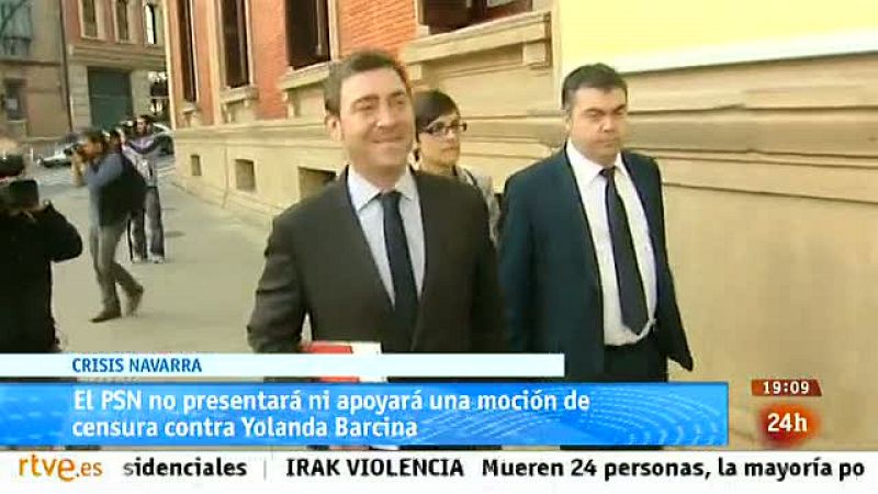 Parlamento- El foco parlamentario - El PSN no presentará moción de censura contra Yolanda Barcina - 08/03/2014