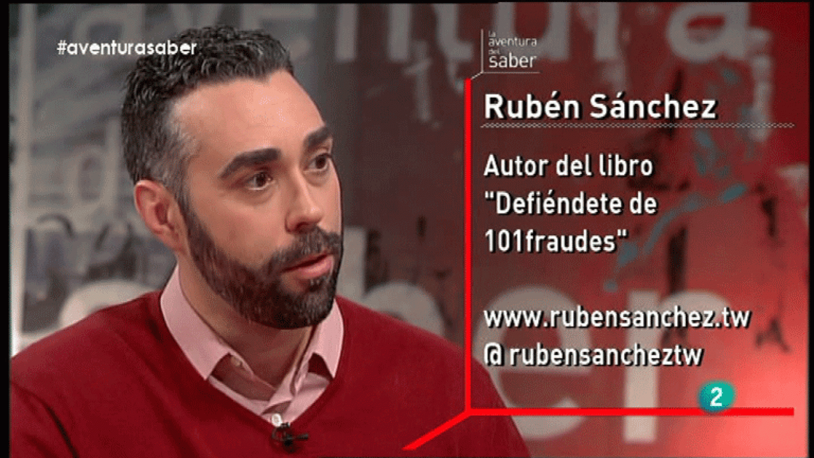 La aventura del Saber: La Aventura del Saber. Rubén Sánchez | RTVE Play