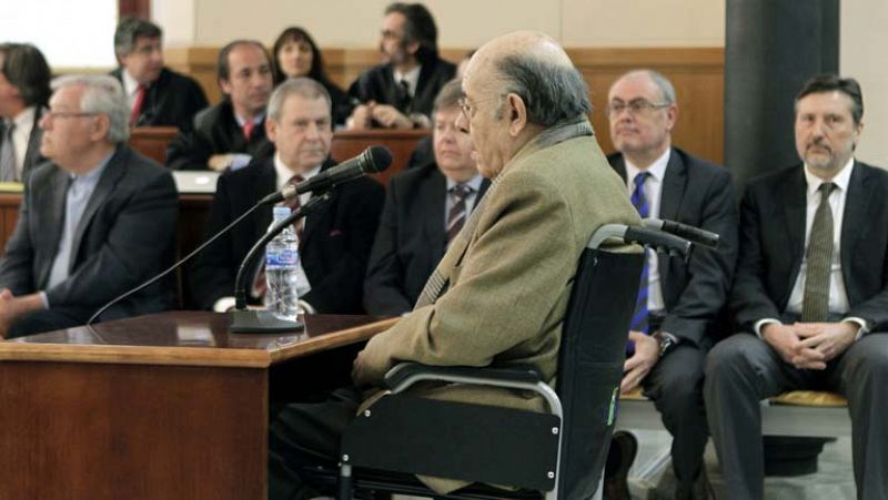 Félix Millet, caso Palau, declara aunque solo responde a las preguntas de la defensa 