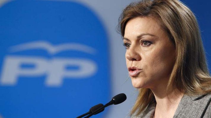 Telediario 1 - Declaraciones PP y PSOE sobre 11-M