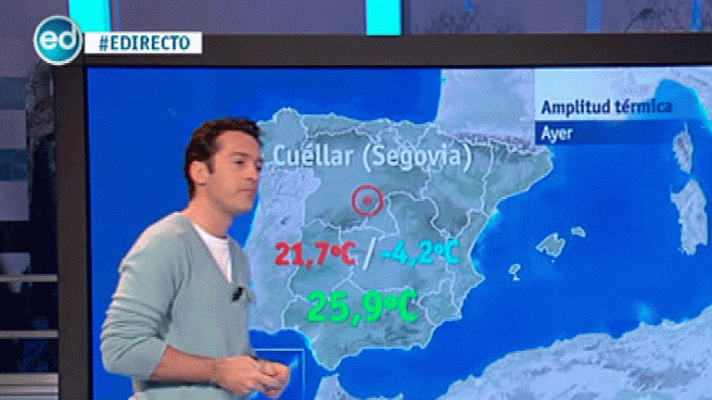España Directo - Cambios solo en el Mediterráneo