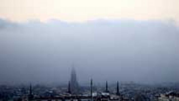 El tiempo - Nubes bajas en el Cantábrico