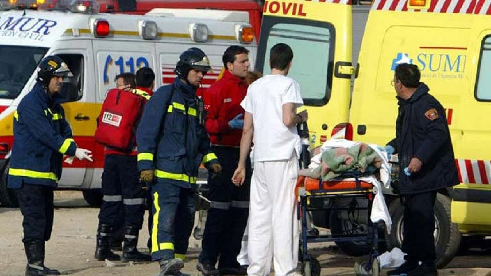 Los profesionales y voluntarios fueron los otros protagonistas del 11M, junto a las víctimas