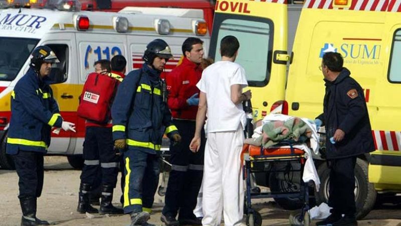 Los profesionales y voluntarios fueron los otros protagonistas del 11M, junto a las víctimas  