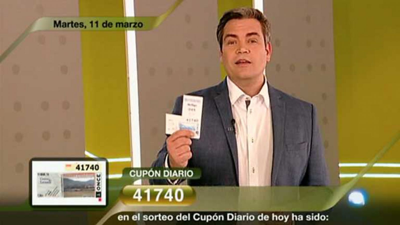 Sorteos ONCE: Sorteo ONCE - 11/03/14 | RTVE Play