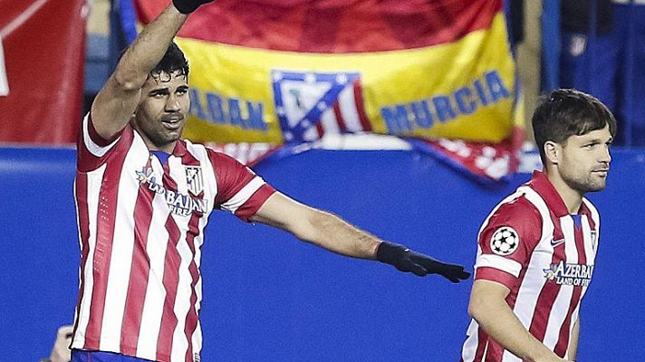 Telediario 1 - El Atlético arrolla al Milan para meterse en cuartos