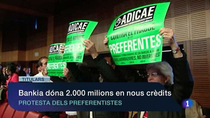 L'informatiu - Comunitat Valenciana - La Comunidad Valenciana en 2' - 12/03/14