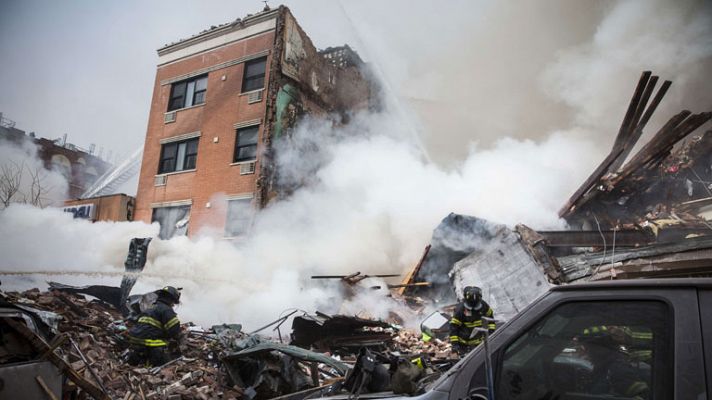 Explosión en Harlem, Nueva York