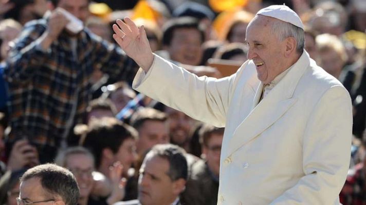 Telediario 1 - Primer aniversario del papa Francisco