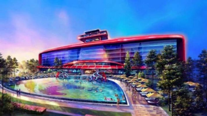 Telediario 1 - Parque temático en Port Aventura