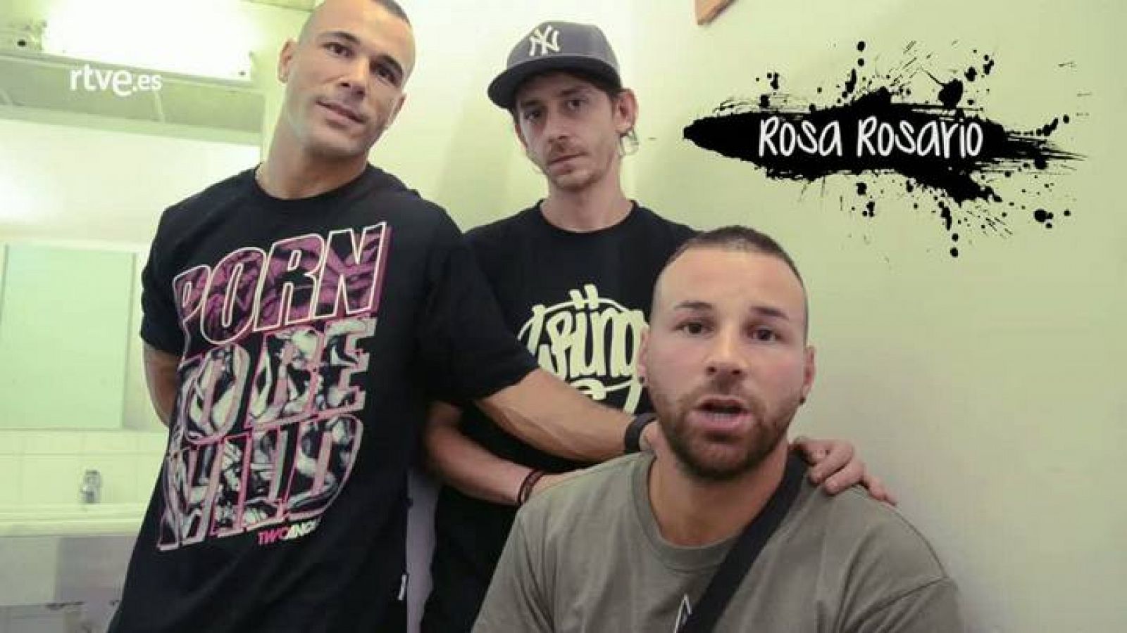 Rosa Rosario son un grupo de rap que además se dedican al graffiti