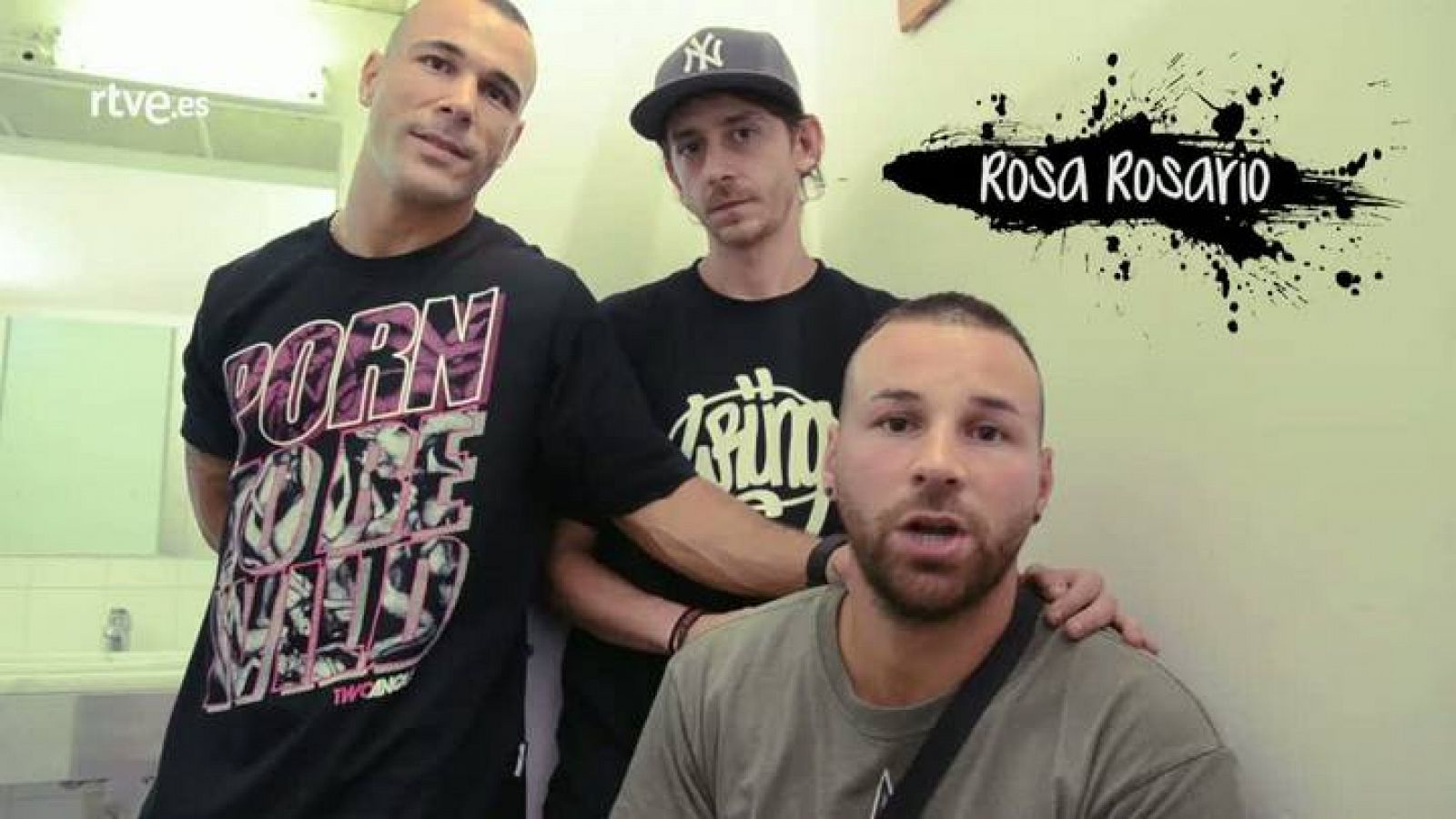  Rosa Rosario son un grupo de rap que además se dedican al graffiti