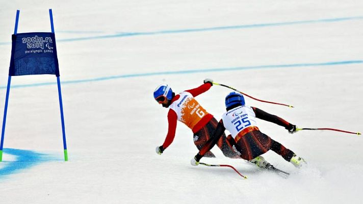 Telediario 1 - Santacana gana su segunda medalla en Sochi, una plata con sabor a oro