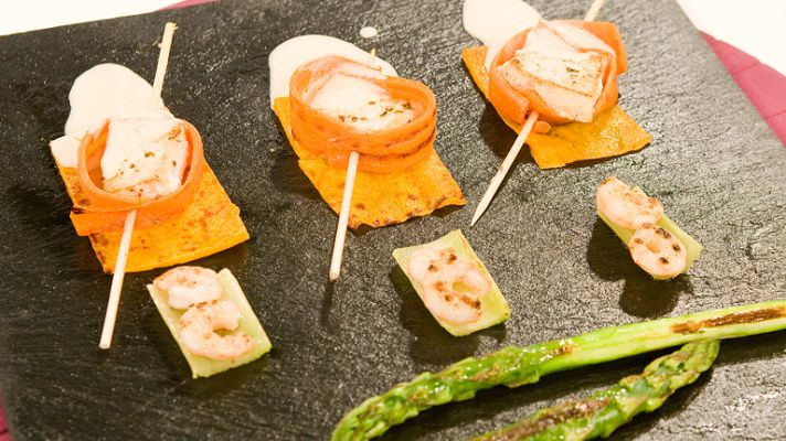 RTVE Cocina - Dados de emperador al vino blanco