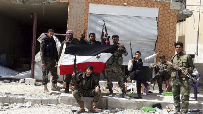 Telediario 1 - Guerra en Siria