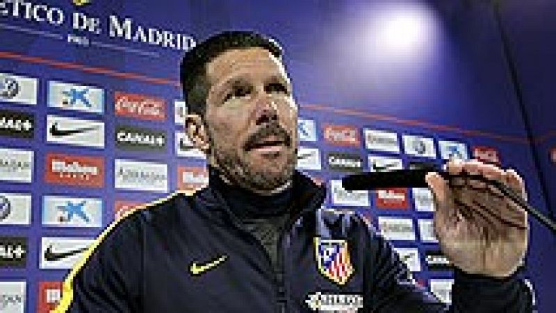 El técnico del Atlético de Madrid, Diego Pablo Simeone, ha  insistido en que mantienen la filosofía de "partido a partido" a  pesar de que comienza la recta final de la temporada, por lo que  tienen todos los sentidos puestos en el duelo ante el Espa