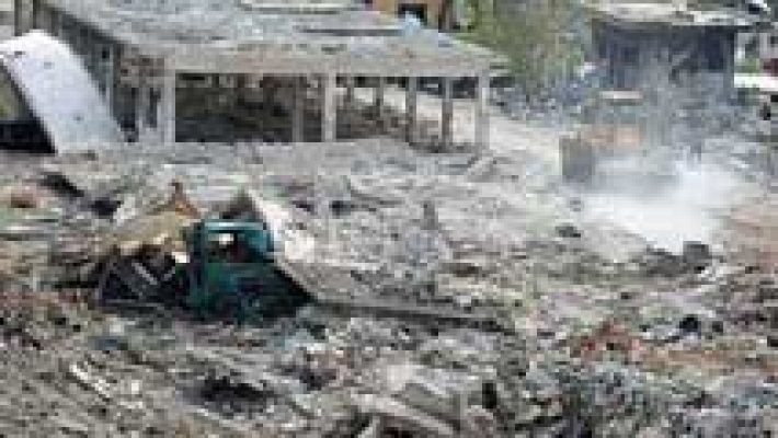 Telediario 1 - Tres años del inicio del conflicto en Siria