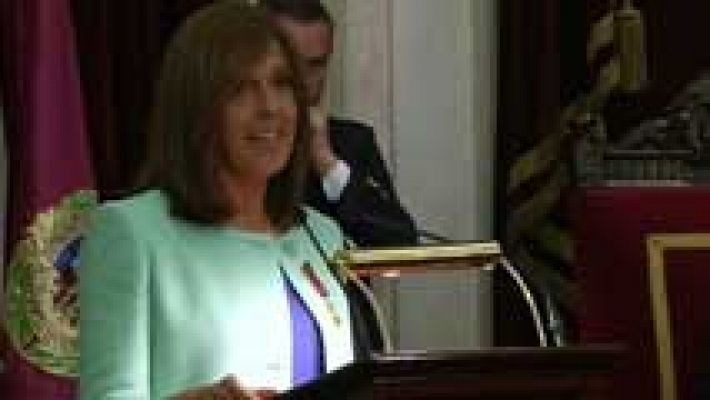 Telediario 1 - Ana Blanco recibe el premio Emilio Castelar