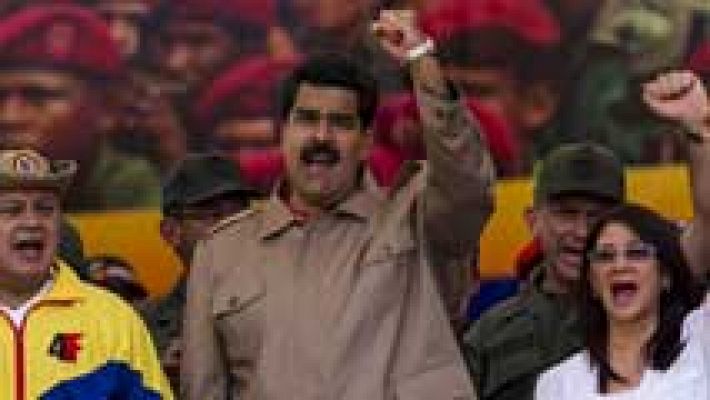Telediario 1 - Maduro llama a EE.UU. al diálogo