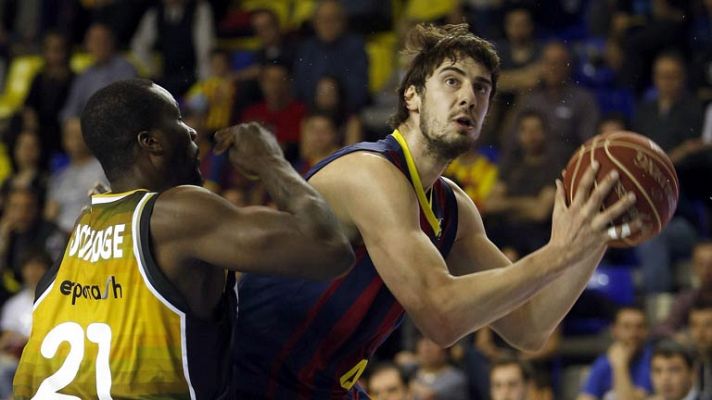 Barcelona y Joventut, fuertes en jornada de triunfos locales