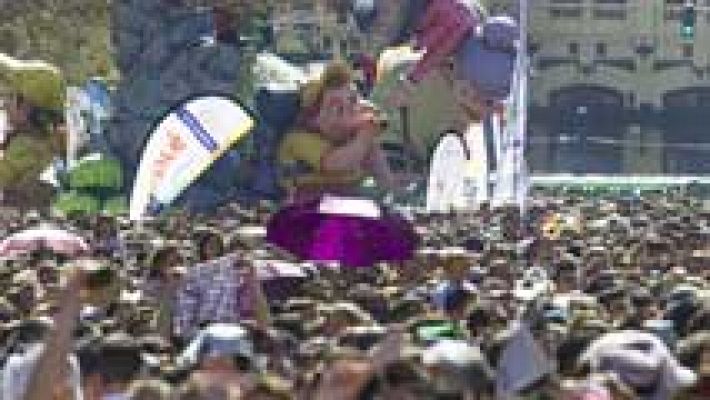 Telediario 1 - Gastronomía callejera para no perderse nada de las Fallas