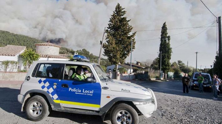 Estabilizado el incendio de Gerona