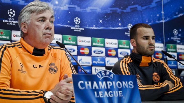 Telediario 1 - Ancelotti confirma la baja de Benzema y la titularidad de Morata, Isco y Jesé