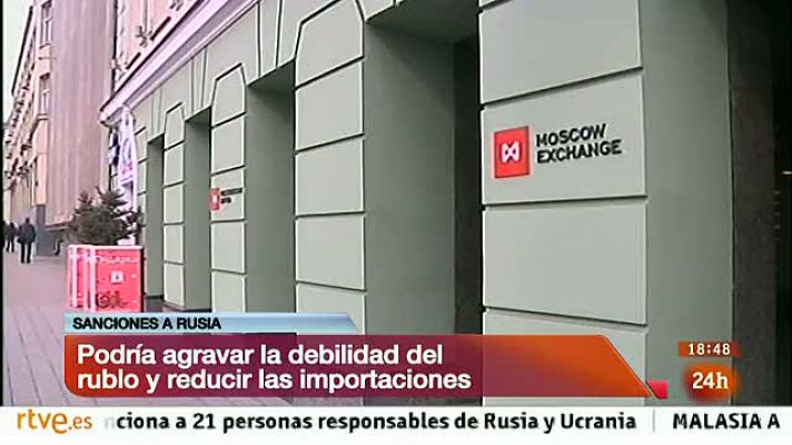 La tarde en 24h - Sanciones a Rusia
