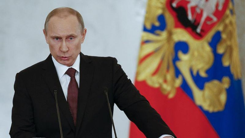 Discurso de Vladimir Putin ante el Parlamento ruso por la crisis de Ucrania y la anexión de Crimea 