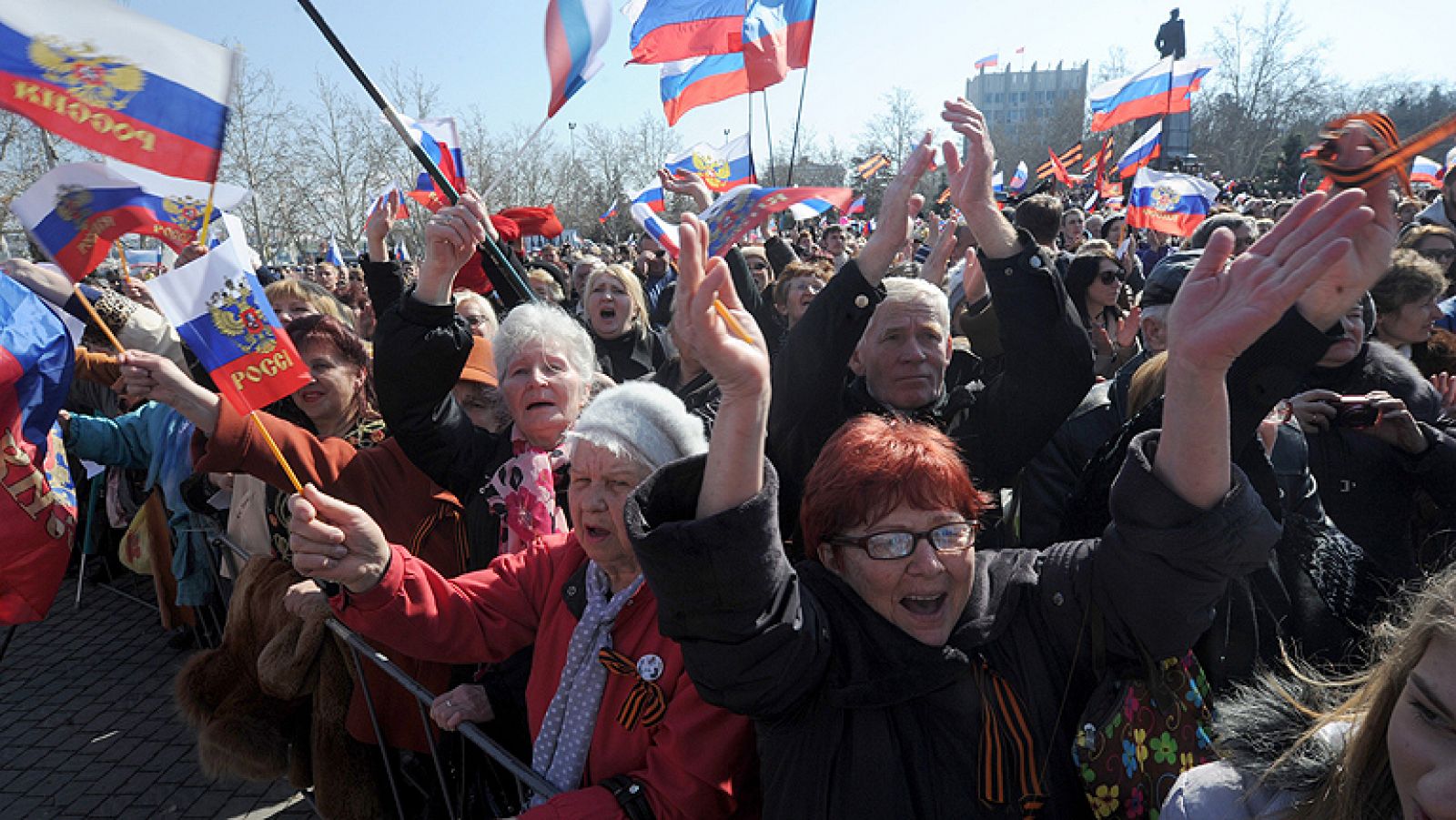 La mayoría de los ciudadanos de Crimea se muestra a favor de su anexión a la Federación Rusa