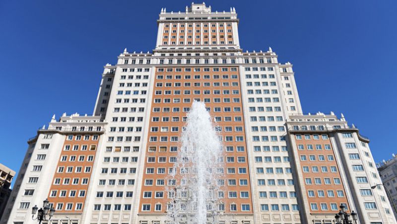 Inversores de varios paises se interesan por el Edificio España, en Madrid 