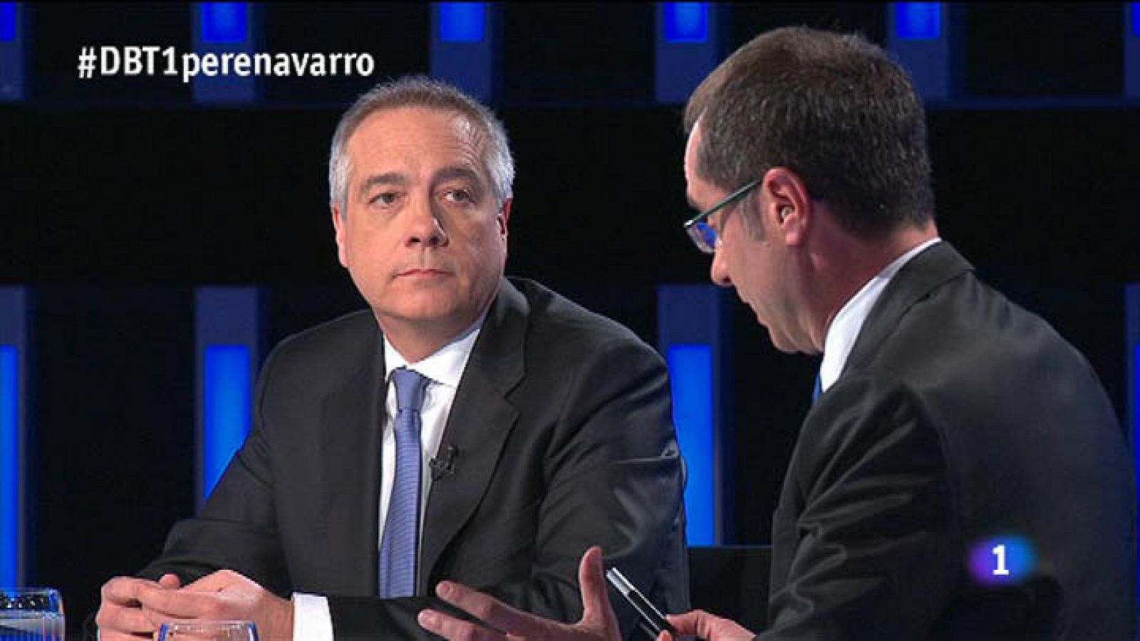 El Debat de La 1 - Pere Navarro - "CiU ens hauria d'explicar que està passant perquè hi ha massa casos de presumpta corrupció al voltant d'una mateixa família "