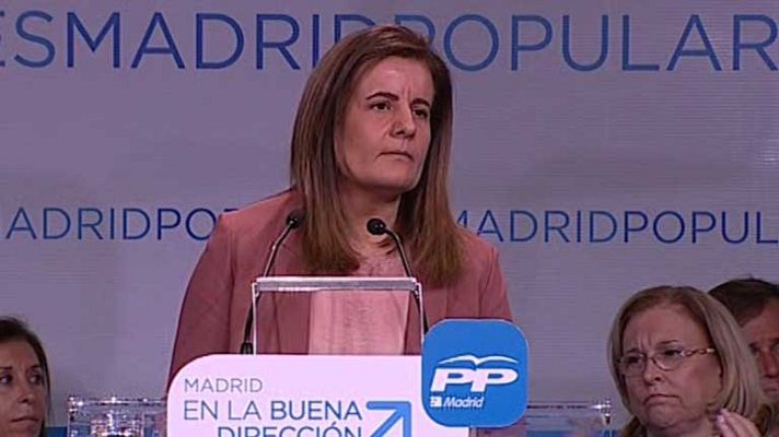 Telediario 1 - El Gobierno se suma a la precamapaña del PP