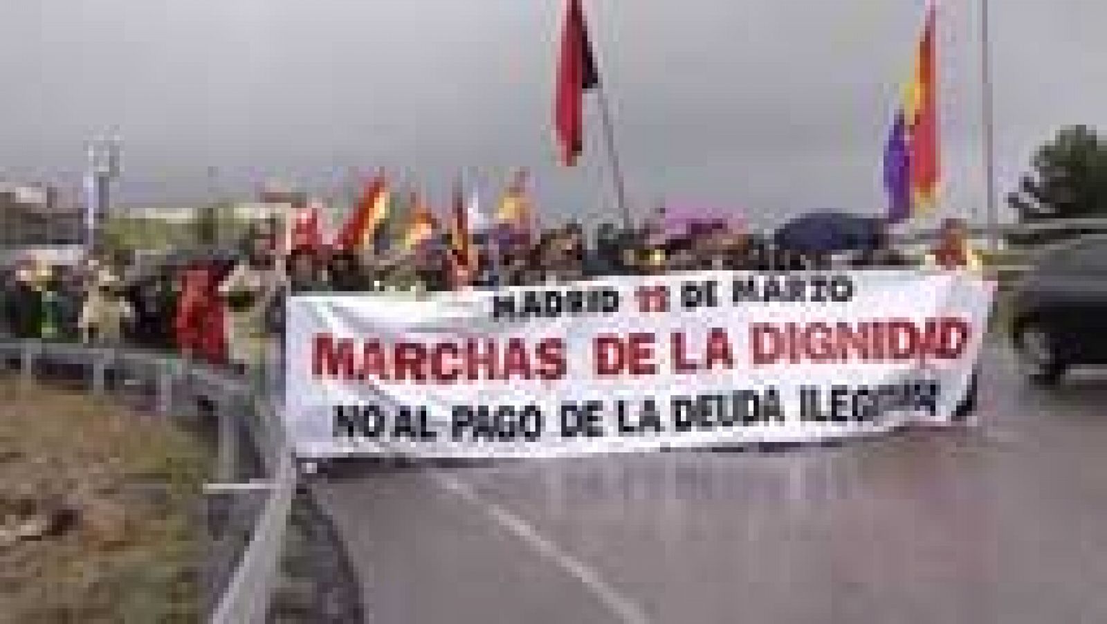 Telediario 1: Las Marchas de la Dignidad llegan a Madrid | RTVE Play
