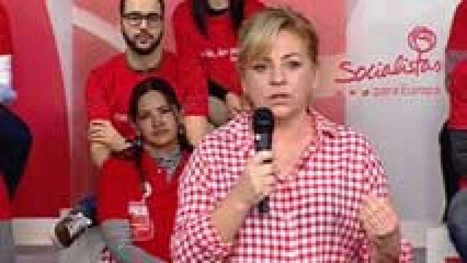 Telediario 1: Valenciano se reúne con los voluntarios del partido | RTVE Play