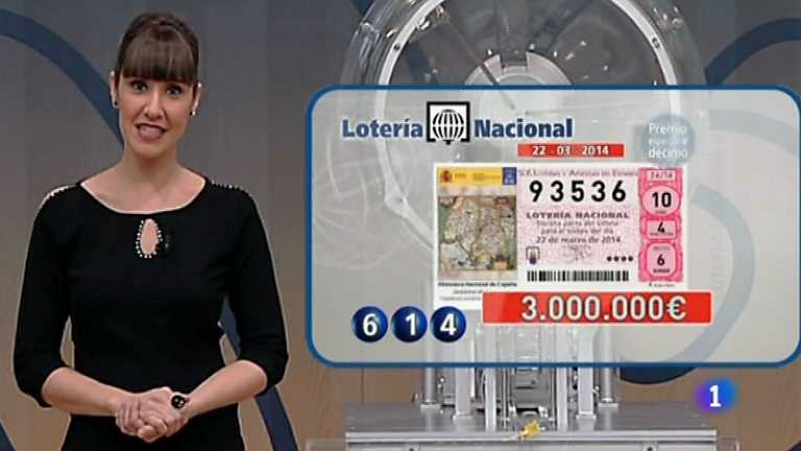 Lotería Nacional - 22/03/14 - Ver ahora 