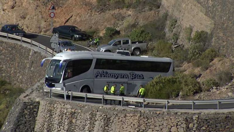 Muere un turista italiano en un accidente de autobús en Gran Canaria