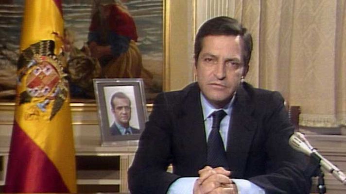 Telediario 1 - Suárez priorizó la paz social y la democracia