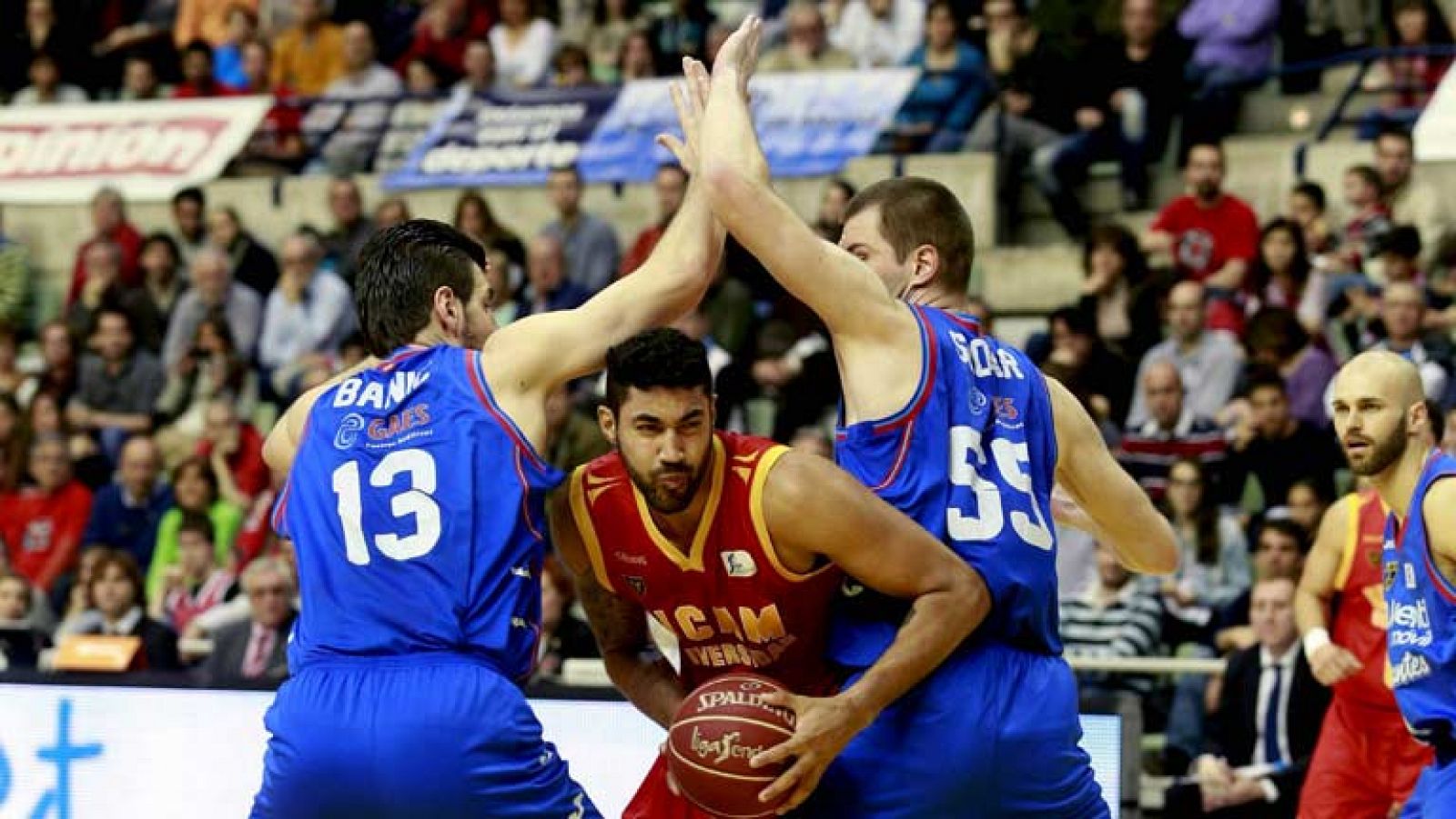 Baloncesto en RTVE: UCAM Murcia 85 - Tuenti Estudiantes 84 | RTVE Play