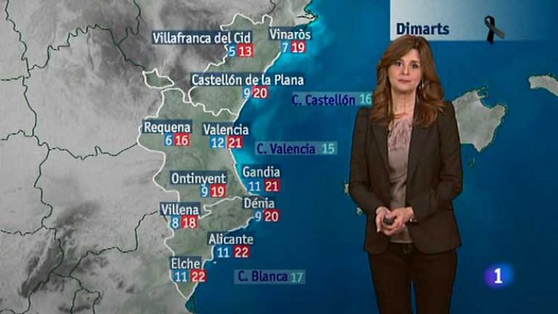 El tiempo en la Comunidad Valenciana - 24/03/14 - Ver ahora