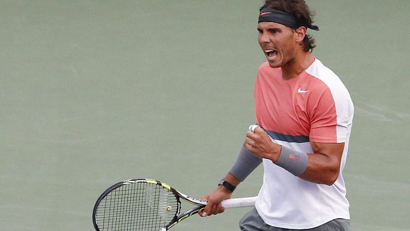 Rafa Nadal se deshizo por la vía rápida de Istomin y jugará los octavos de final del Masters 1.000 de Miami contra Fabio Fognini.