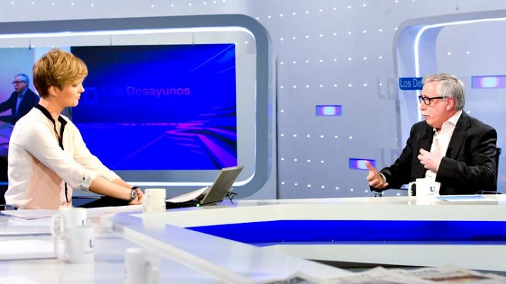 Entrevista a Fernández Toxo en Los Desayunos de TVE