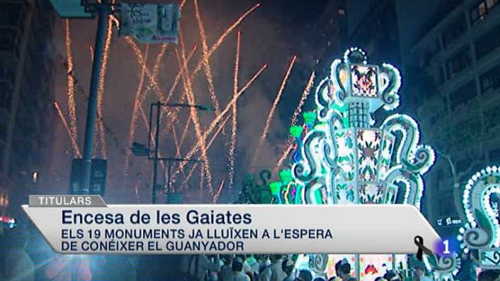 L'informatiu - Comunitat Valenciana - La Comunidad Valenciana en 2' - 25/03/14