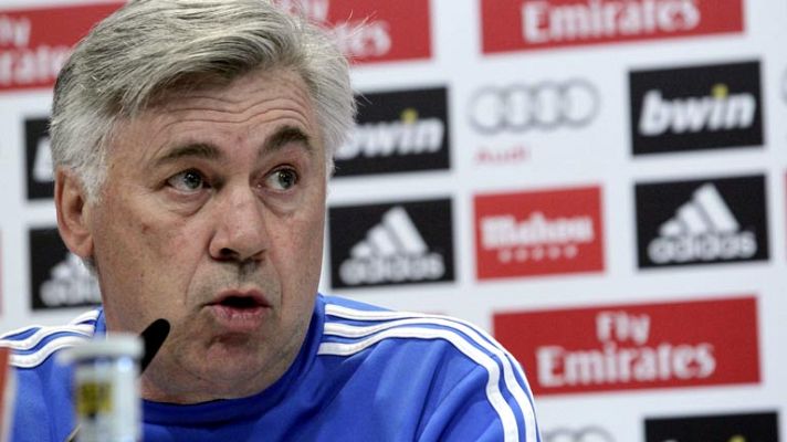 Telediario 1 - Ancelotti defiende a sus jugadores